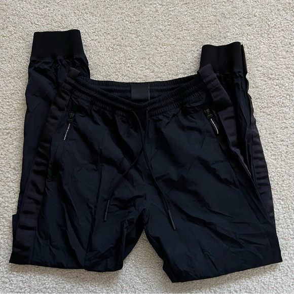 Athleta Allyson Felix Legend Track Pant Joggers Black Small Style# 598492 $119, - Picture 16 of 16